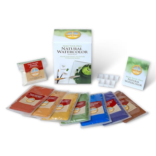 Natural Earth Paint Make Your Own Natural Watercolor Kit